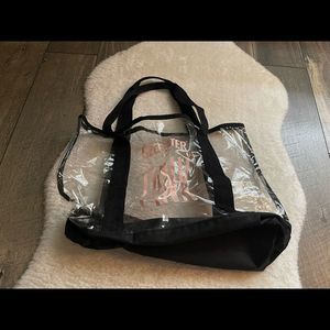 Beefeater London Pink Clear Tote Bag